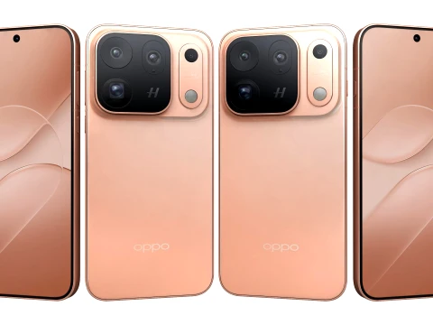 Oppo Find X10 Pro Max Naranja Modelo 3D