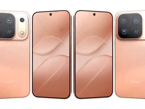 Oppo Find X10 Pro Max Orange 3D Model