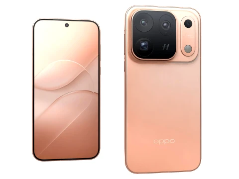 Oppo Find X10 Pro Max Orange 3D Model