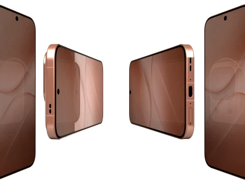 Oppo Find X10 Pro Max Orange 3D Model