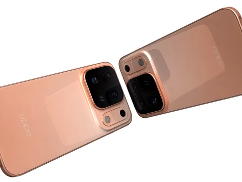 Oppo Find X10 Pro Max Orange 3D Model