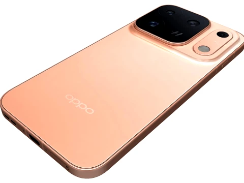 Oppo Find X10 Pro Max Orange 3D Model