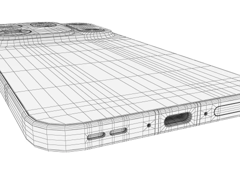 Oppo Find X10 Pro Max Orange 3D Model
