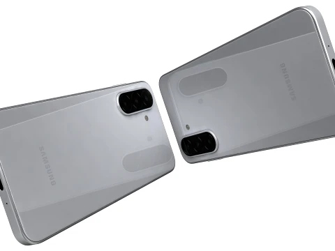 Samsung Galaxy A18 4G Gray 3D Model
