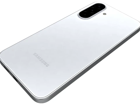Samsung Galaxy A18 4G Gray 3D Model