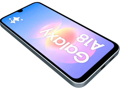 Samsung Galaxy A18 4G Light blue 3D Model