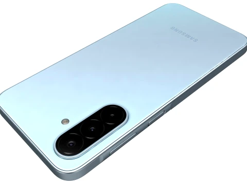 Samsung Galaxy A18 4G Light blue 3D Model