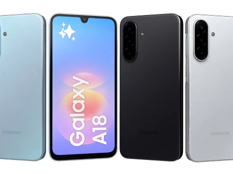 Samsung Galaxy A18 4G Todos Los Colores Modelo 3D