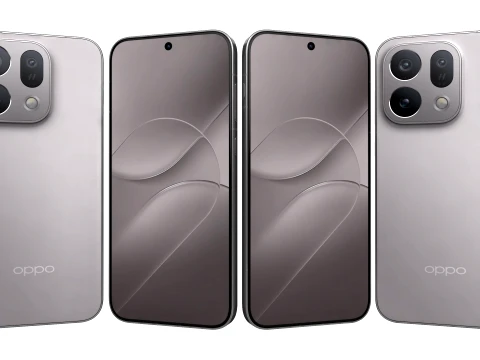 Oppo Find X10 E Light Titanium 3D Model
