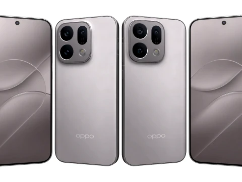Oppo Find X10 E Light Titanium 3D Model