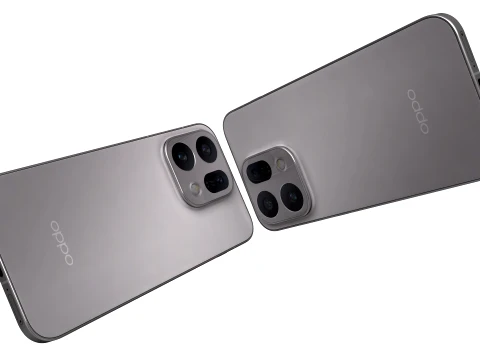 Oppo Find X10 E Light Titanium 3D Model