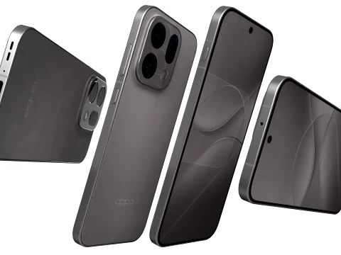 Oppo Find X10 E Light Titanium 3D Model