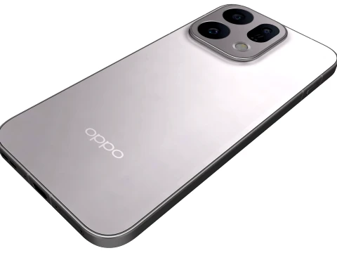 Oppo Find X10 E Light Titanium 3D Model