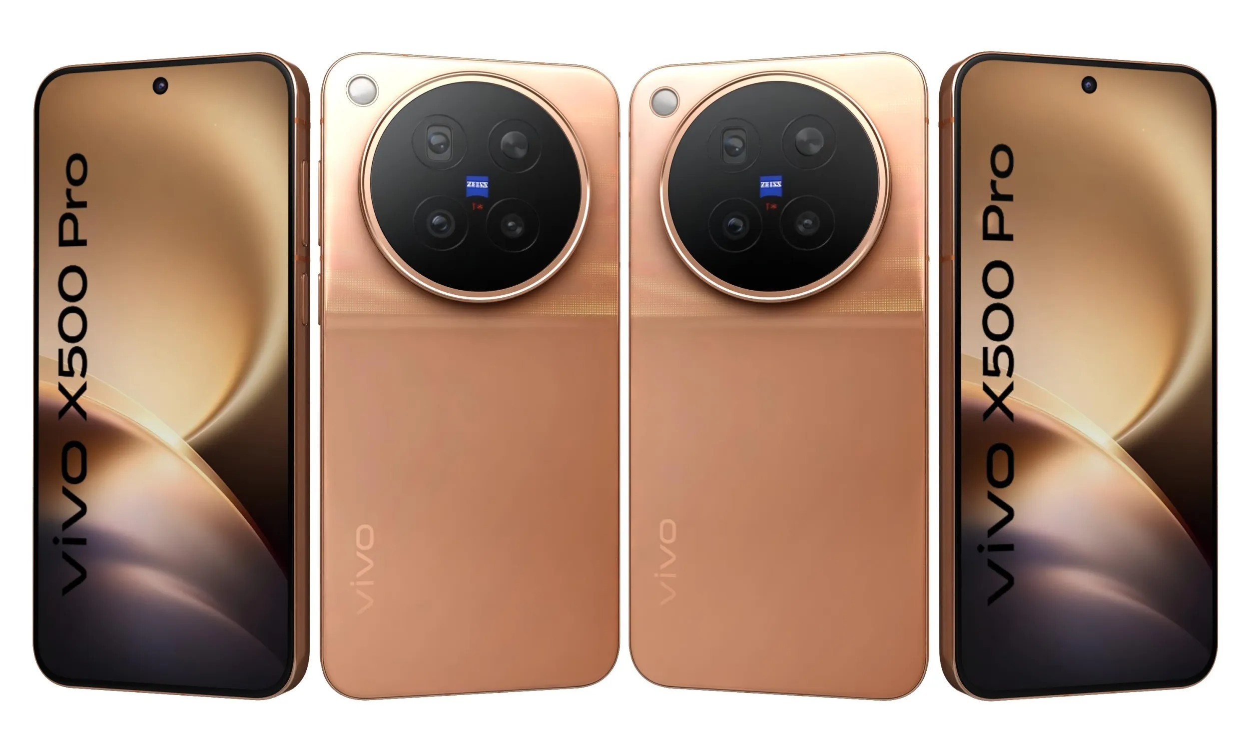 Vivo X500 Pro Orange 3D Model .c4d .max .obj .3ds .fbx .stl .blend 