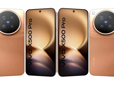 Vivo X500 Pro Orange 3D Model