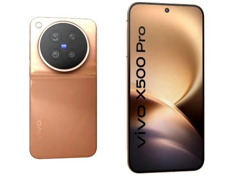 Vivo X500 Pro Orange 3D Model