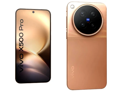 Vivo X500 Pro Orange 3D Model