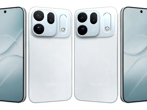 OPPO Find X10 Azul Hielo Modelo 3D