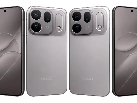 OPPO Find X10 Titanio ligero Modelo 3D