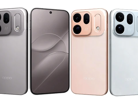 OPPO Encuentra X10 Todos los colores Modelo 3D