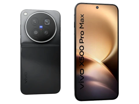 Vivo X500 Pro Max Black 3D Model