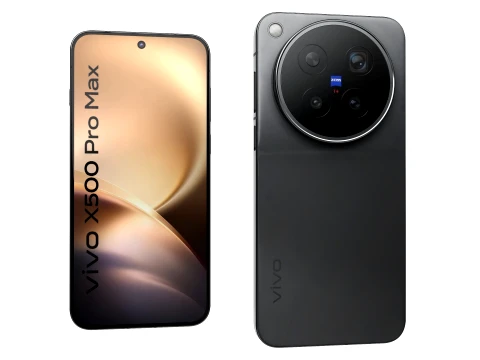 Vivo X500 Pro Max Black 3D Model