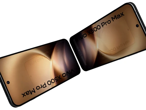 Vivo X500 Pro Max Black 3D Model