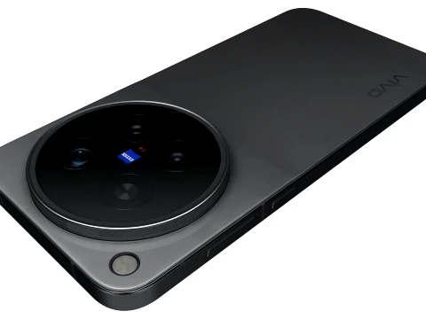 Vivo X500 Pro Max Black 3D Model