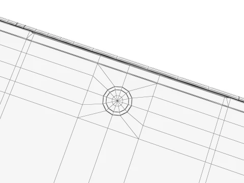 Vivo X500 Pro Max Black 3D Model