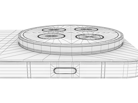 Vivo X500 Pro Max Black 3D Model
