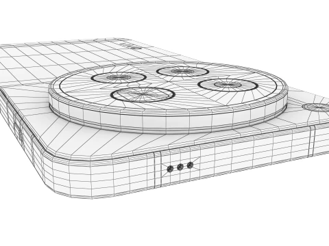 Vivo X500 Pro Max Black 3D Model