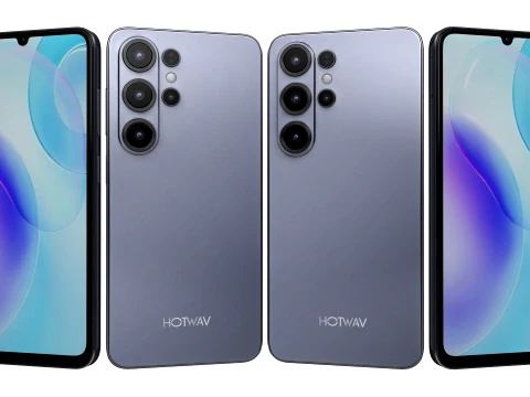 HOTWAV A26 ウルトラブルー 3Dモデル