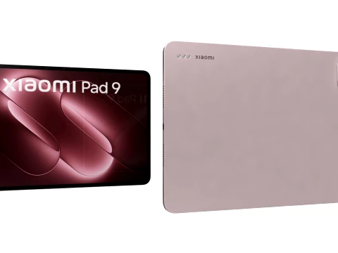 Xiaomi Pad 9 アイスピーチピンク 3Dモデル