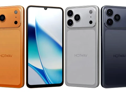 HOTWAV A17 Pro Max 全色 3Dモデル