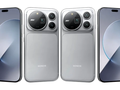 Honor Magic9 Pro Max シルバー ソルト 3Dモデル