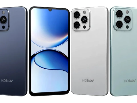 HOTWAV A16 Pro Max 모든 색상 3D 모델