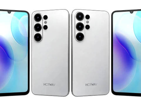 HOTWAV A26 ウルトラホワイト 3Dモデル