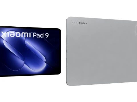 Xiaomi Pad 9 Silver 3D Model