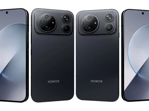 Honor Magic9 Super Edition Curtain Black 3D Model