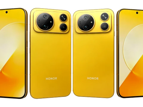 Honor Magic9 Super Edition Popcorn Yellow 3D Model