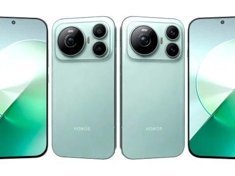 Honor Magic9 Olive Green 3D Model