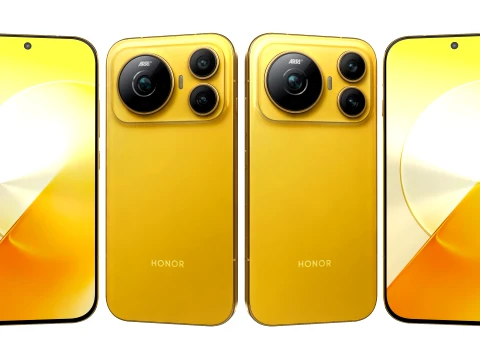 Honor Magic9 Popcorn Yellow 3D Model
