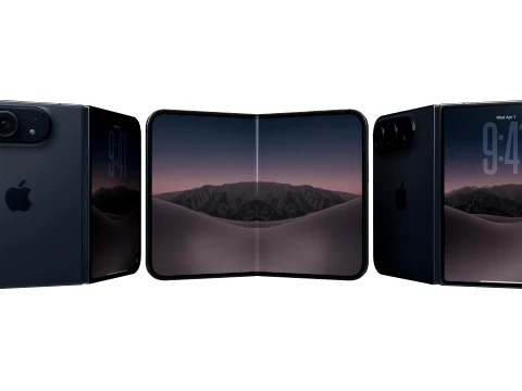 Apple iPhone Duo Night Sky 3D Model