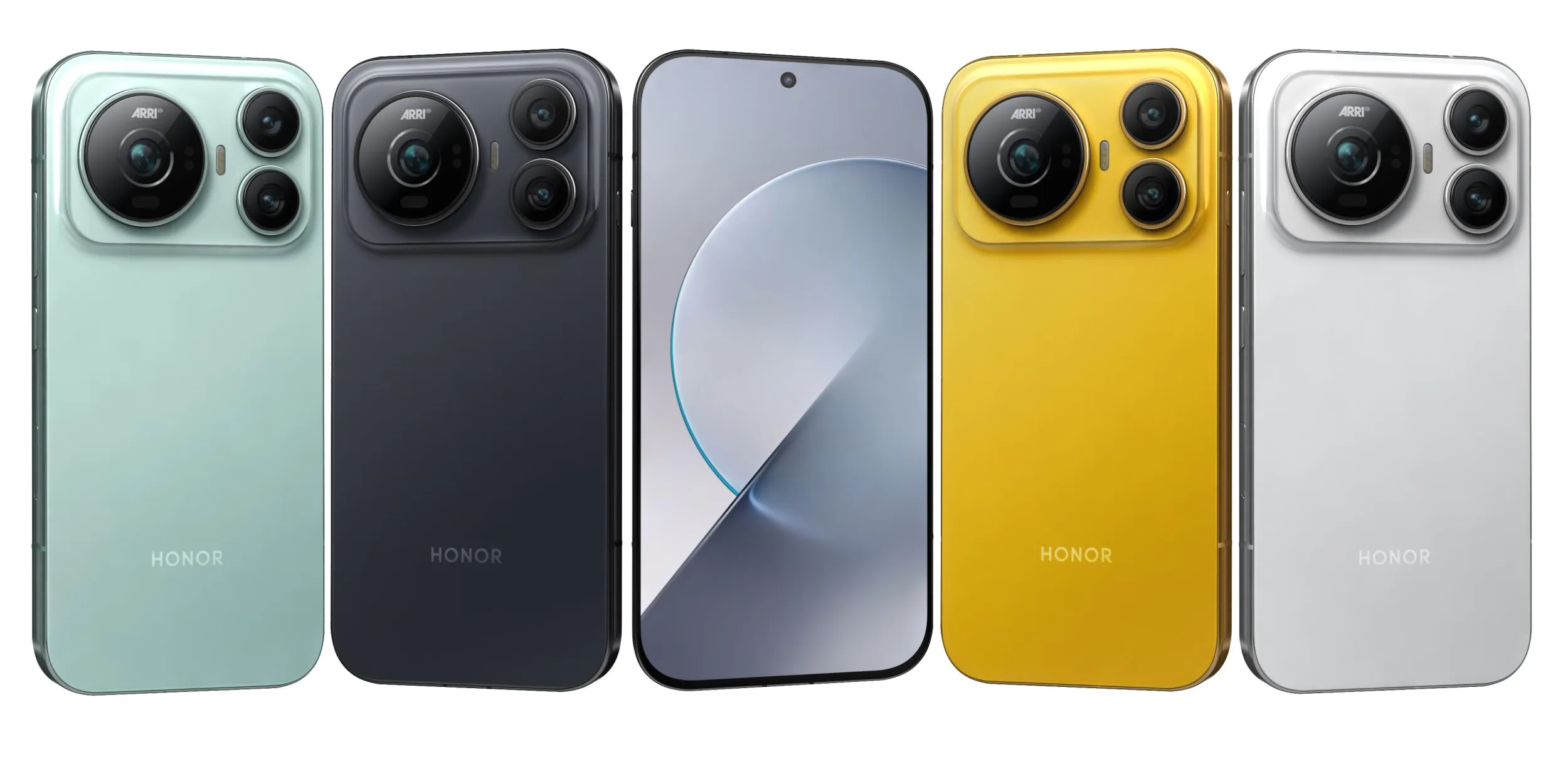 Honor Magic9 All Colors 3D Model .c4d .max .obj .3ds .fbx .stl .blend 