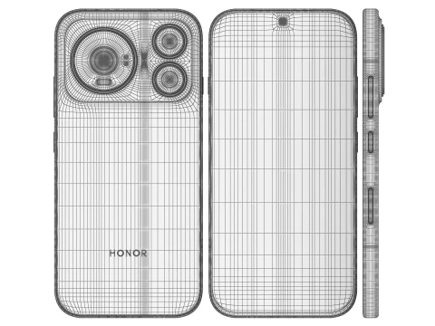 Honor Magic9 All Colors 3D Model