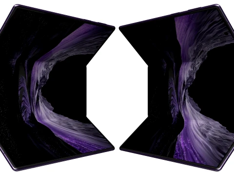 HUAWEI Mate XT 2 Jin Zi Purple 3D Model