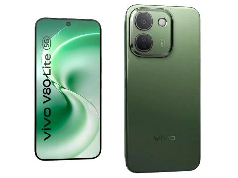 Vivo V80 Lite 5G Green 3D Model
