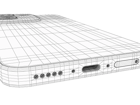 Vivo V80 Lite 5G Green 3D Model