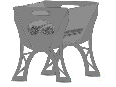 HunterGrill 3D Model