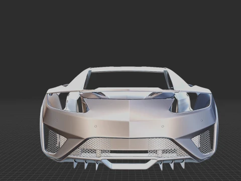 2016 Acura NSX Body STL for 3D Print 3D Print Model